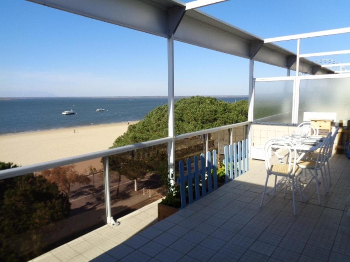 Appartement T3 Au Centre D'Arcachon Avec Vue Mer, Terrasse Et Parking Securise - Fr-1-374-74 Екстериор снимка